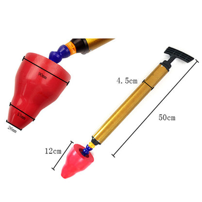 🚽High Pressure Toilet Plunger: Instant Unclogging, No Mess 💪