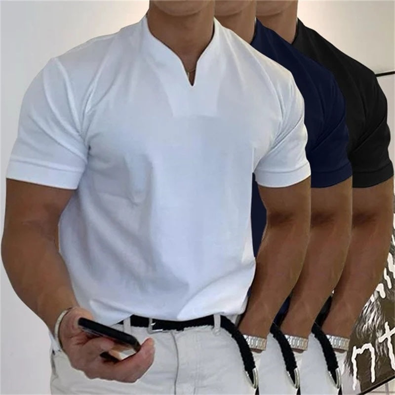 🥳2026 TOPSELLER🥳💞ÜBER 50.000 MAL VERKAUFT!💥☕💪50% RABATT! Business-Fitness-T-Shirt – Vom Büro ins Fitnessstudio, bleibt kühl & frisch. Weich, atmungsaktiv & schick. Dein tägliches Must-have💎👔