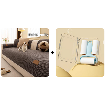 🐶Thickened Non-Slip Sofa Cover – Ultra-Soft, Washable, Scratch-Resistant & Pet-Friendly, 3 Colours 🛋️✨