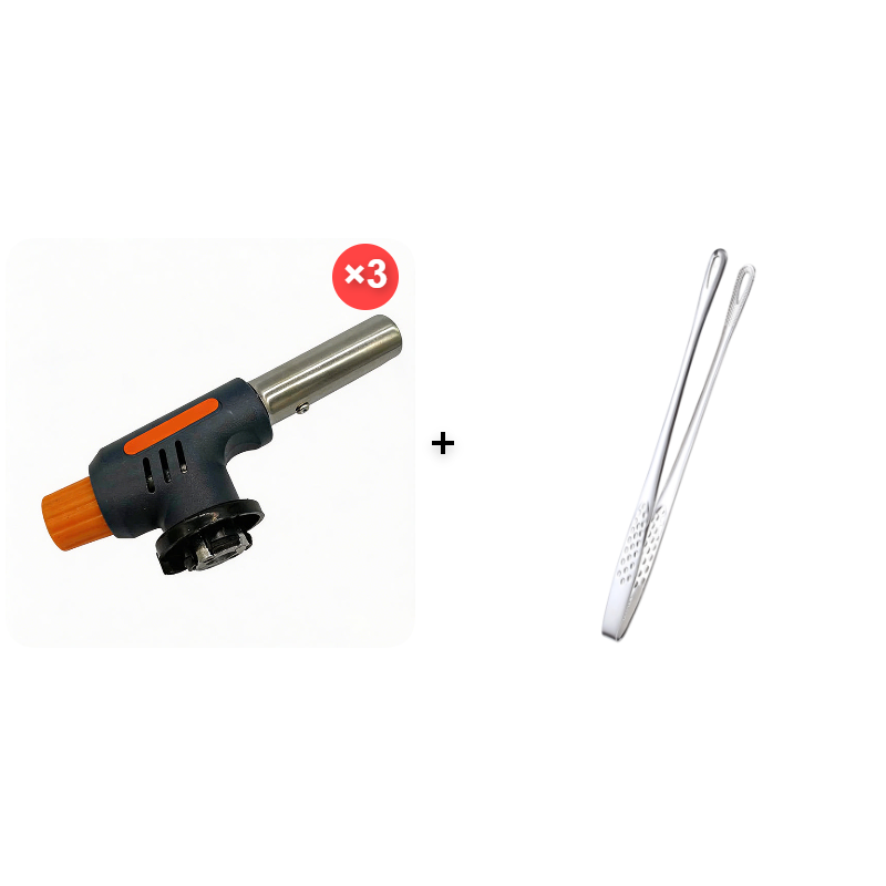 🔥LAST DAY SALE - 50% OFF🔥✨Portable Multi-Function Butane Torch🍽️🔥