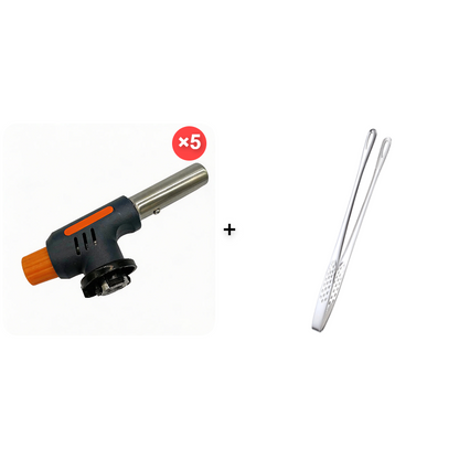 🔥LAST DAY SALE - 50% OFF🔥✨Portable Multi-Function Butane Torch🍽️🔥