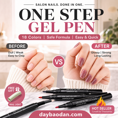 💅Zeitlich begrenztes Angebot: 1 kaufen, 1 gratis dazu ✨Ein-Schritt-Nagelgellackstift🎨Kostenlose tragbare Mini-UV-Nagellampe💡