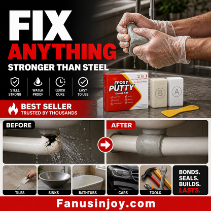 🏭Factory direct 50% off！🛠️All-purpose repair！🔥AB Epoxy Putty Stone Model Repair Clay