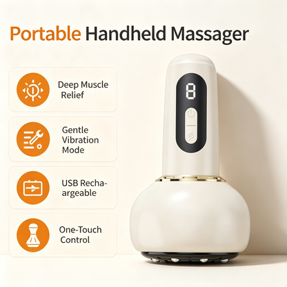 💆‍♀️ Entspannen Sie müde Muskeln zu Hause – elektrische Meridian-Massagebürste und smartes Schröpfgerät mit Wärme ✨