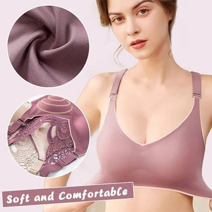 🎁Hot Sale 55% OFF⏳Butterfly Embroidery Wirefree Bra – Wire-Free Lift & All-Day Support ✨