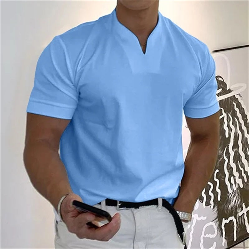 🥳2026 TOPSELLER🥳💞ÜBER 50.000 MAL VERKAUFT!💥☕💪50% RABATT! Business-Fitness-T-Shirt – Vom Büro ins Fitnessstudio, bleibt kühl & frisch. Weich, atmungsaktiv & schick. Dein tägliches Must-have💎👔
