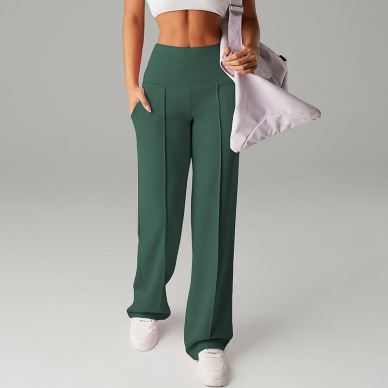 💃 Damenweite Hose mit geradem Bein – Bequem, vielseitig & klassische Passform – Perfekt für Freizeit & Büro 👜