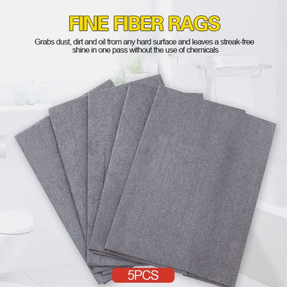 🌟Kitchen Essentials 🏠️🧼 One-Wipe Shine Magic Cleaning Cloth – No Fingerprints, No Water Marks!