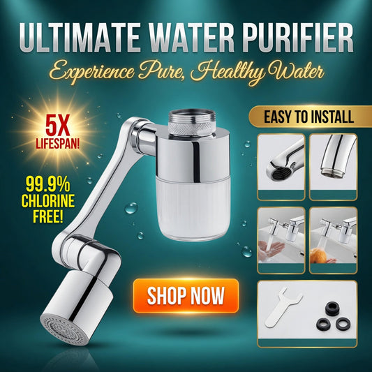 🚰360° Rotating Multifunctional Tap - Small upgrade. Big difference✨