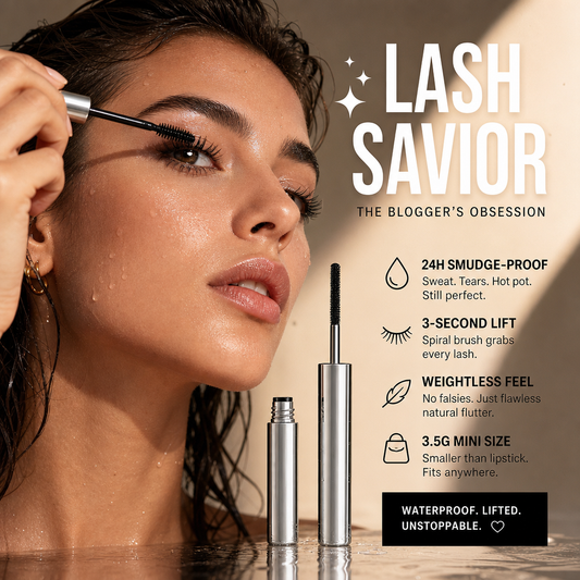 💐🔥Buy 1 Get 1 Free Price: Only £8.99!!💥💦 Waterproof Curling & Lengthening Mascara ✨