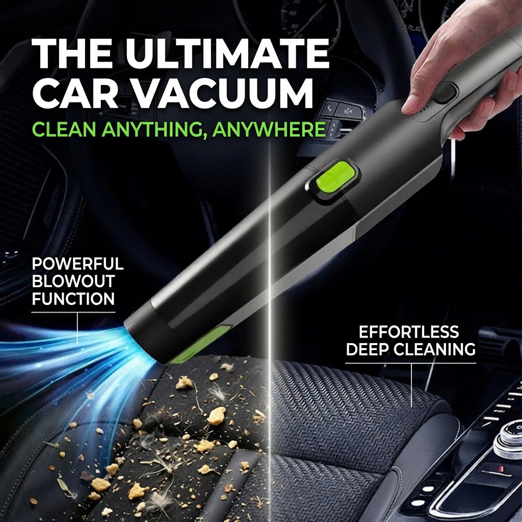 ✨Multifunctional vacuum cleaner🏠🚗Small Size. Big Cleaning Power!