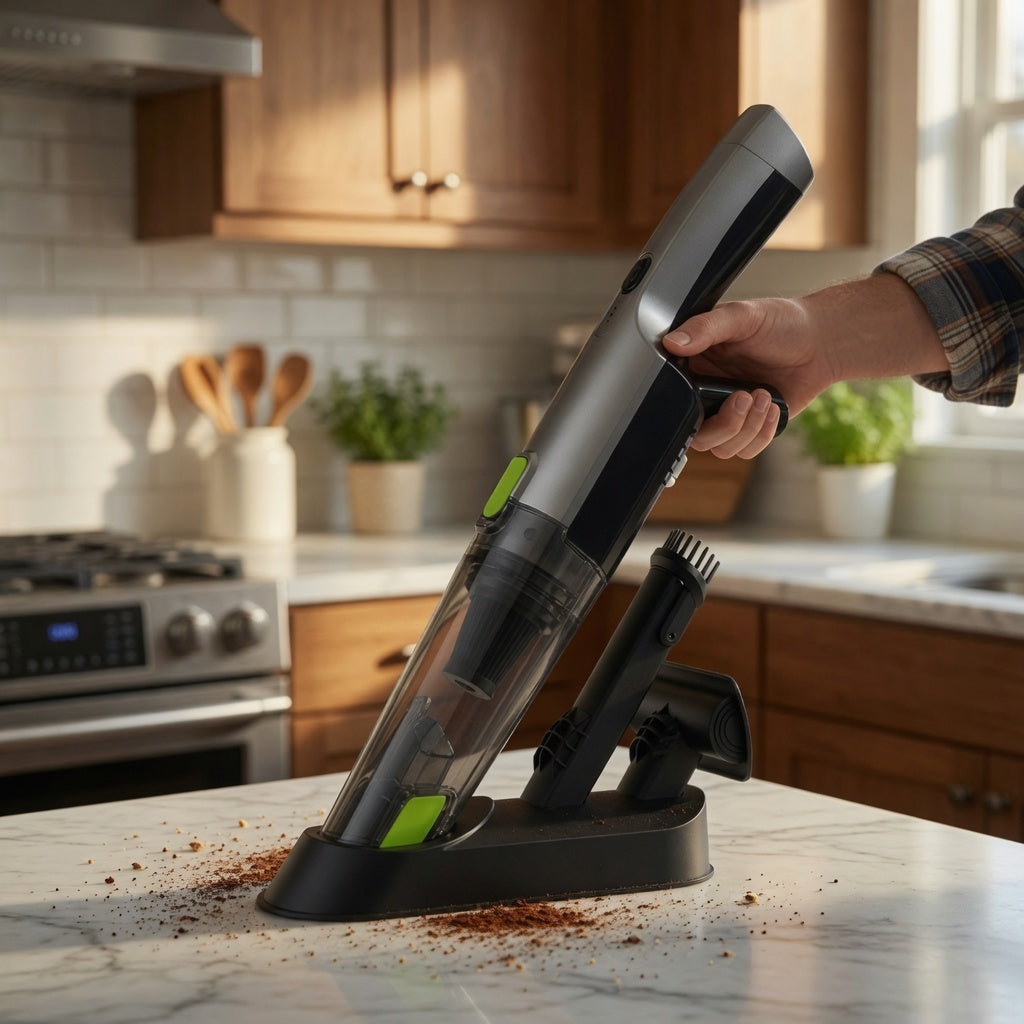 ✨Multifunctional vacuum cleaner🏠🚗Small Size. Big Cleaning Power!