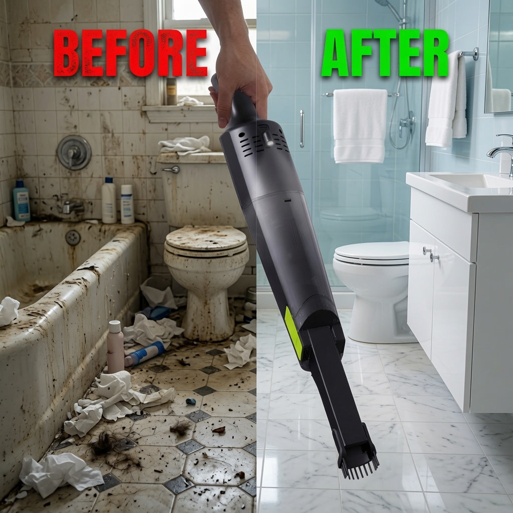 ✨Multifunctional vacuum cleaner🏠🚗Small Size. Big Cleaning Power!