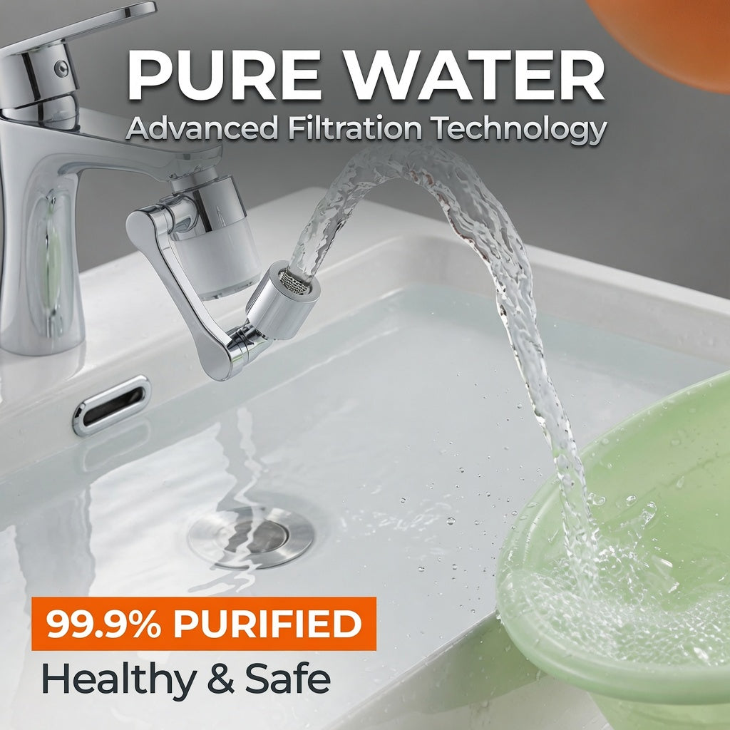 🚰360° Rotating Multifunctional Tap - Small upgrade. Big difference✨
