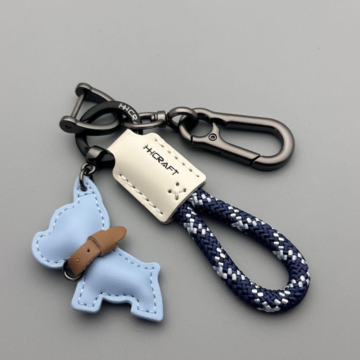 Leather Puppy Charm Paired with a Braided Bracelet-🔥Second Item at 40% OFF