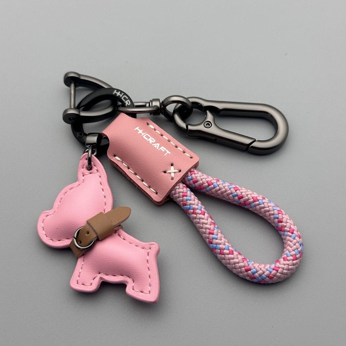 Leather Puppy Charm Paired with a Braided Bracelet-🔥Second Item at 40% OFF