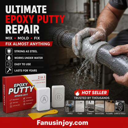 🏭Factory direct 50% off！🛠️All-purpose repair！🔥AB Epoxy Putty Stone Model Repair Clay