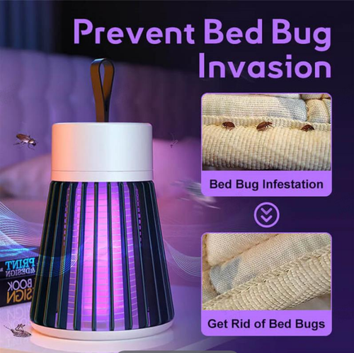 🎯🦟 Zap-X Portable Insect Zapper — Indoor & Outdoor Electric Bug Zapper: Highly Effective Fly & Mosquito Catcher 🔥⚡