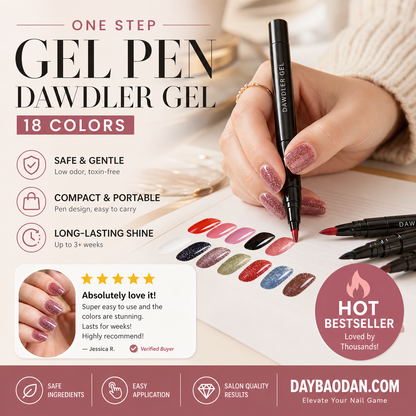 💅Zeitlich begrenztes Angebot: 1 kaufen, 1 gratis dazu ✨Ein-Schritt-Nagelgellackstift🎨Kostenlose tragbare Mini-UV-Nagellampe💡