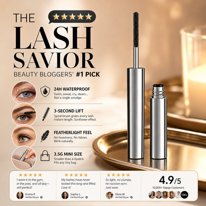 💐🔥Buy 1 Get 1 Free Price: Only £8.99!!💥💦 Waterproof Curling & Lengthening Mascara ✨