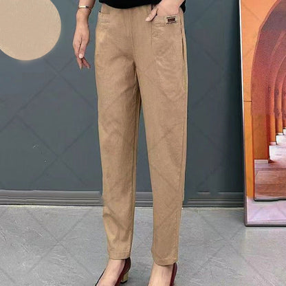 💝Damen-Baumwollhose mit Gummizug in der Taille💝