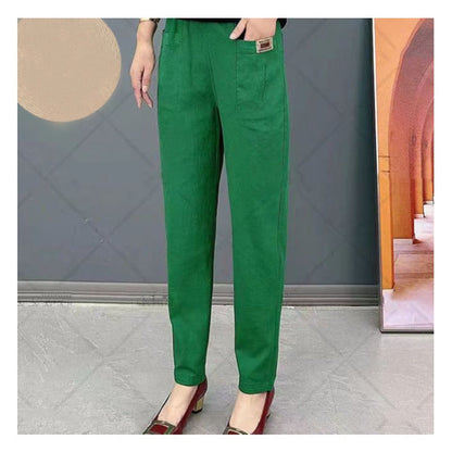💝Damen-Baumwollhose mit Gummizug in der Taille💝