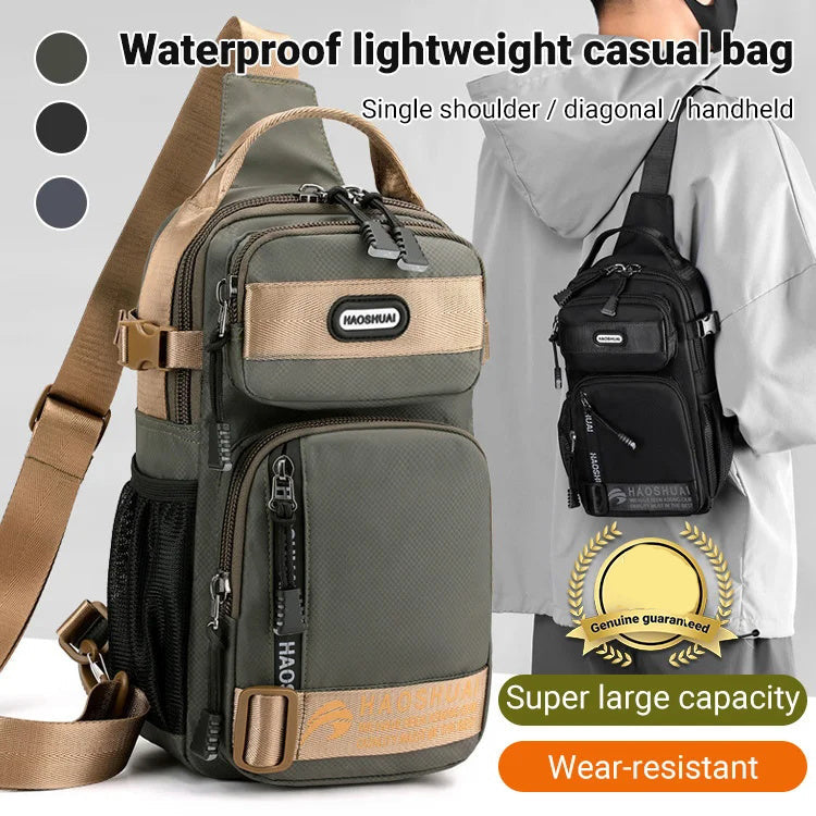 👜Adjustable Oxford Cloth Chest Bag – Lightweight, Durable & Versatile🌟✨