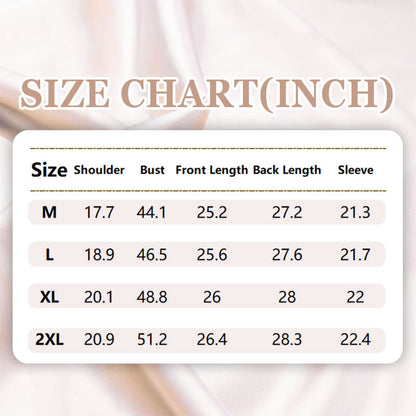 💎Elegante Satinbluse für Damen ✨ Mühelose Eleganz, den ganzen Tag bequem