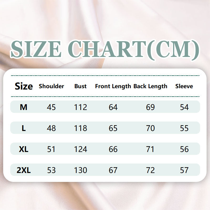 💎Elegante Satinbluse für Damen ✨ Mühelose Eleganz, den ganzen Tag bequem
