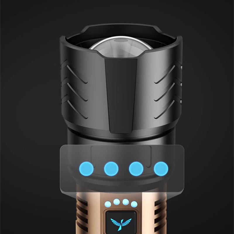 🔥Most Recommended🔥SKYFIRE 1097 flashlight strong light ultra bright outdoor camping home long-range portable ultra long endurance lighting