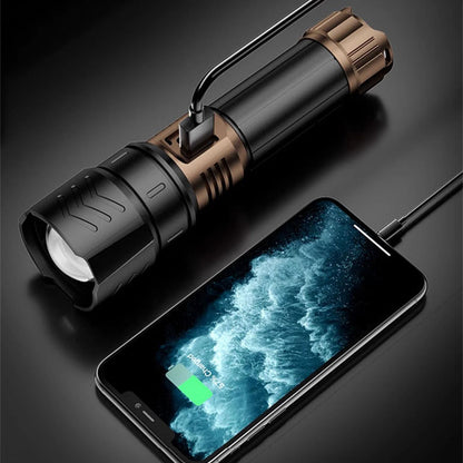 🔥Most Recommended🔥SKYFIRE 1097 flashlight strong light ultra bright outdoor camping home long-range portable ultra long endurance lighting