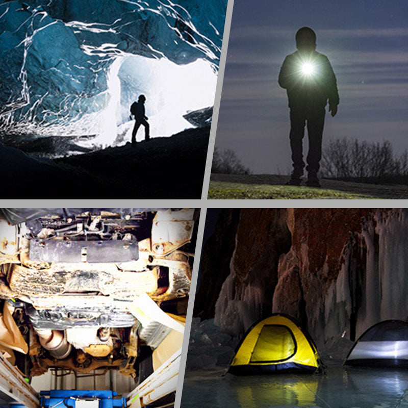 🔥Most Recommended🔥SKYFIRE 1097 flashlight strong light ultra bright outdoor camping home long-range portable ultra long endurance lighting