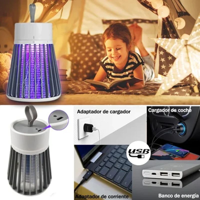 🎯🦟 Zap-X Portable Insect Zapper — Indoor & Outdoor Electric Bug Zapper: Highly Effective Fly & Mosquito Catcher 🔥⚡