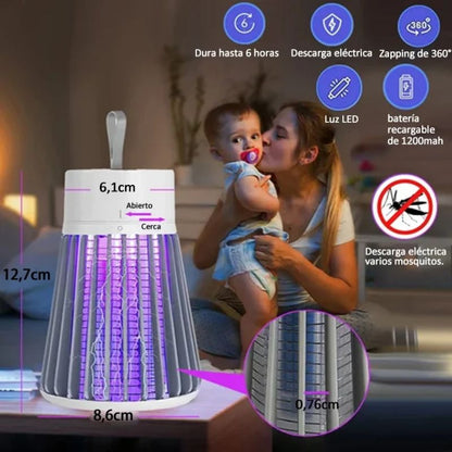 🎯🦟 Zap-X Portable Insect Zapper — Indoor & Outdoor Electric Bug Zapper: Highly Effective Fly & Mosquito Catcher 🔥⚡