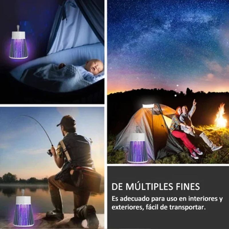 🎯🦟 Zap-X Portable Insect Zapper — Indoor & Outdoor Electric Bug Zapper: Highly Effective Fly & Mosquito Catcher 🔥⚡