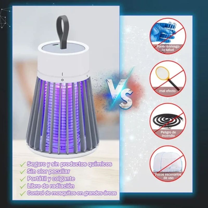 🎯🦟 Zap-X Portable Insect Zapper — Indoor & Outdoor Electric Bug Zapper: Highly Effective Fly & Mosquito Catcher 🔥⚡