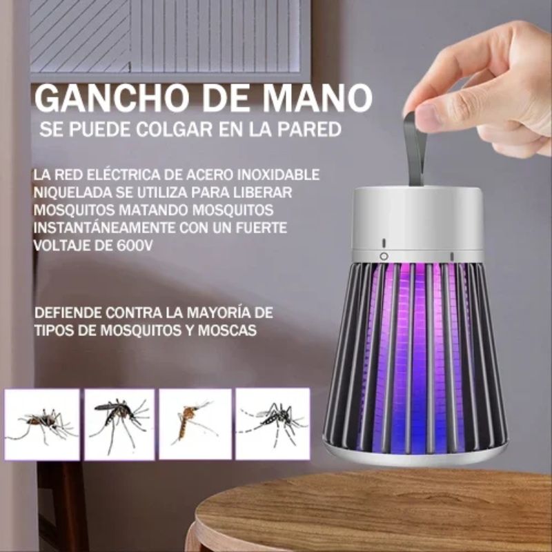 🎯🦟 Zap-X Portable Insect Zapper — Indoor & Outdoor Electric Bug Zapper: Highly Effective Fly & Mosquito Catcher 🔥⚡