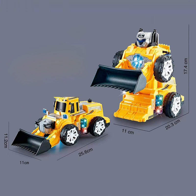 📢📢 55 %  OFF !! ⏰Electric Universal Deformation Police Toy Car🎁Best Gift For Kid🥳