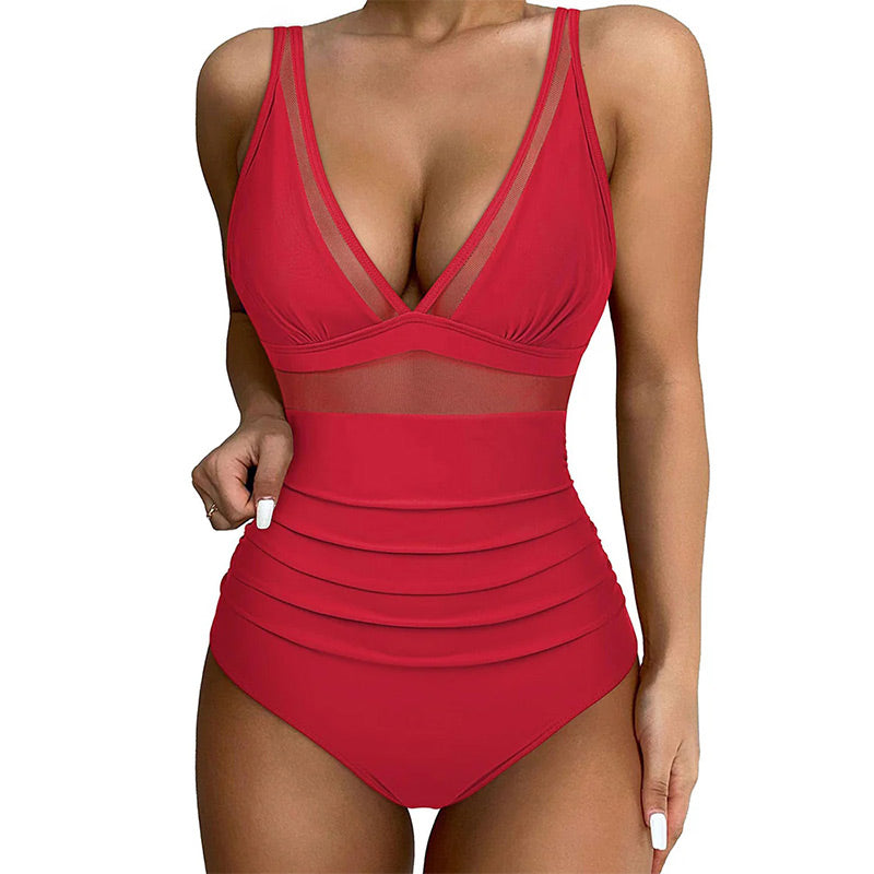 🌷 Lerne den Sommer-GROSSEN Verkauf kennen 11,99 £ NUR HEUTE!!🏝️Mesh Bauchweg Badeanzug