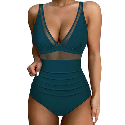 🌷 Lerne den Sommer-GROSSEN Verkauf kennen 11,99 £ NUR HEUTE!!🏝️Mesh Bauchweg Badeanzug