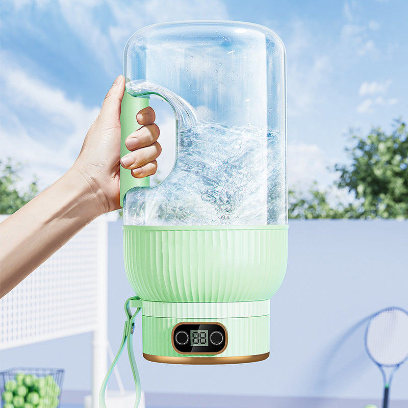 2-in-1 Juicer Cup 🍹 Drink Directly After Juicing. Large Capacity, Digital Screen, Multi-blade Design. Portable And A Must-have For The Gym And Outdoors 🏋️