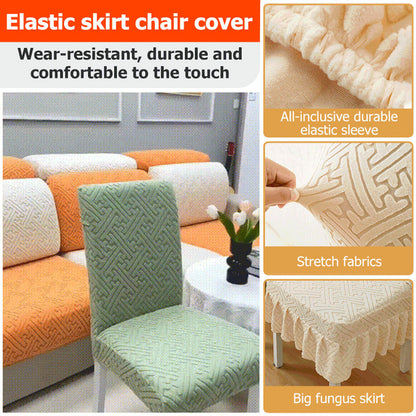 💥Christmas Sale 50% OFF🪑Dining Chair Slipcover ✨Instant holiday upgrade! Refresh your dining space🎄