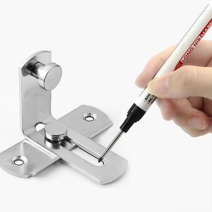 ✏️Mark It Like a Pro – Long-Tip Marker Pen 🛠️Oil-Based&Quick-Dry