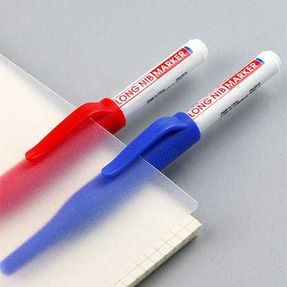 ✏️Mark It Like a Pro – Long-Tip Marker Pen 🛠️Oil-Based&Quick-Dry