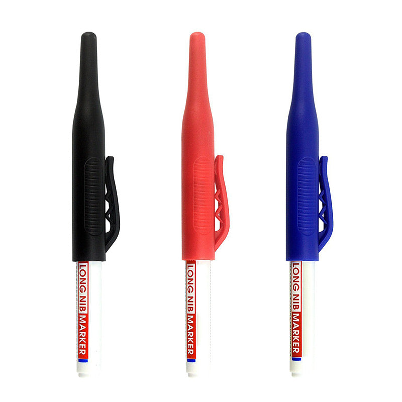 ✏️Mark It Like a Pro – Long-Tip Marker Pen 🛠️Oil-Based&Quick-Dry