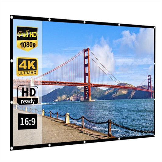 📢📢50% OFF !! ⏰📺HD Matte White Projection Screen, Immersive Home Theater🎬🌟