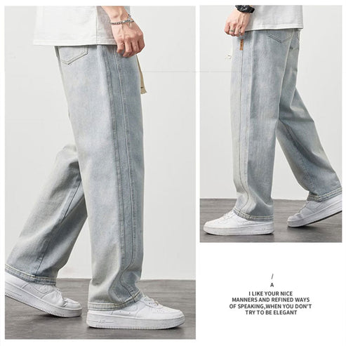 📢📢60% OFF!!⏰Men's Loose Straight Jeans👖💥