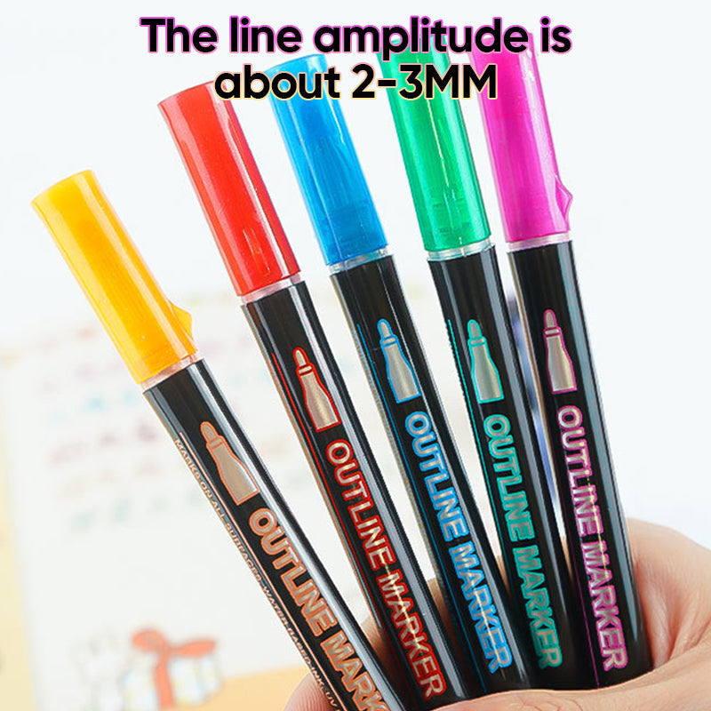 🎁Best Gift idea 49%OFF -🎁Coloring Lightstick Graffiti Highlighter Pens