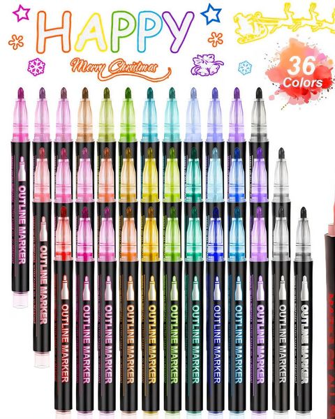 🎁Best Gift idea 49%OFF -🎁Coloring Lightstick Graffiti Highlighter Pens