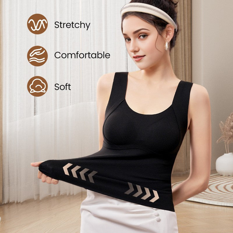🥰Thickened Warm Tank Top with Shelf Bra